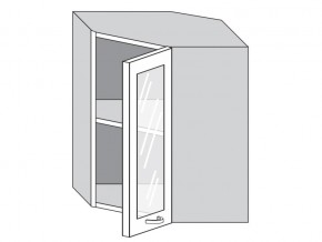 1.60.3у Шкаф настенный (h=720) угловой на 600мм со стекл. дверцей в Магнитогорске - magnitogorsk.магазин96.com | фото