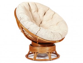 Кресло-качалка Papasan w 23/01 B с подушкой Cognac, ткань Старт в Магнитогорске - magnitogorsk.магазин96.com | фото