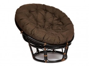 Кресло Papasan 23/01 W с подушкой Antique brown, ткань Коричневый в Магнитогорске - magnitogorsk.магазин96.com | фото