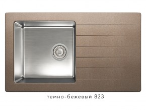 Мойка комбинированная Tolero twist TTS-860 Темно-бежевый 82 в Магнитогорске - magnitogorsk.магазин96.com | фото