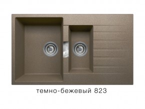 Мойка кварцевая Tolero Loft TL-860 Темно-бежевый 823 в Магнитогорске - magnitogorsk.магазин96.com | фото